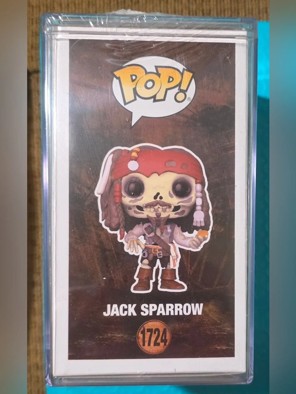 Funko Pop! Royalty Pirates of the Caribbean Jack Sparrow Skeleton LE 3500 Sealed